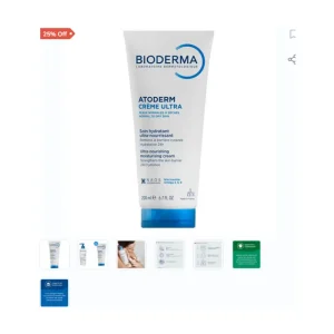 Bioderma Atoderm Crème Ultra Nourishing Moisturizer 200ml