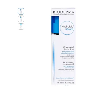 Bioderma Hydrabio Serum Moisturising Concentrate For Dehydrated Sensitive Skin, 40ml