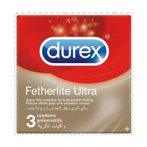 DUREX Featherlite Ultra Condoms 3 s Pack