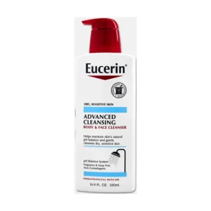 EUCERIN Advanced Cleansing Body And Face Cleanser 500ml
