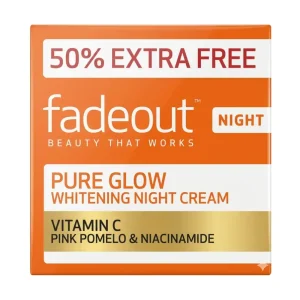 FADEOUT FADE OUT PURE GLOW NIGHT CREAM 50 ML 50 % EXTRA.