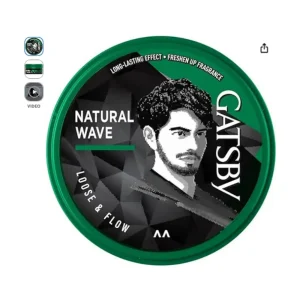 Gatsby Hair Styling Wax Loose & Flow | Creates a Three-Dimensional Style With Twists and Flicks | 75gm