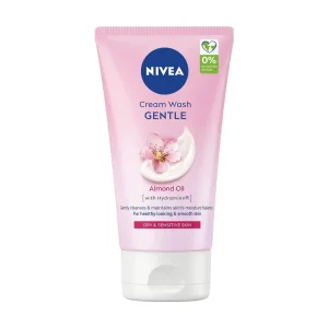 NIVEA Cream Wash GENTLE Almond Oil For Dry And Sensitive Skin.