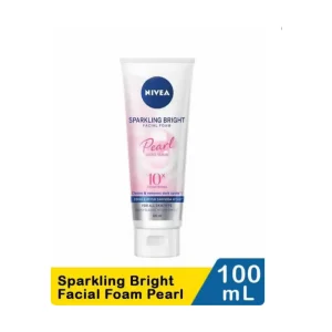 NIVEA Sparkling Bright Facial Foam Pearl MICRO serum