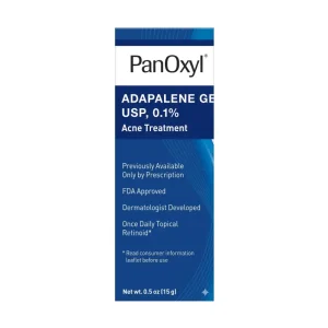 PanOxyl Adapalene Gel Usp, 0.1%, Acne Treatment 15grams