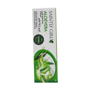 SAINTLY GIRL ALOE VERA HAIR REMOVAL CREAM Depilatory Cream For Face And Bikini Line.
