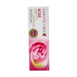 SAINTLY GIRL ROSE HAIR REMOVAL CREAM Depilatory Cream For Face And Bikini Line.