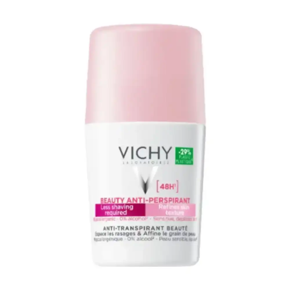 VICHY 48H ANTI PERSPIRANT BEAUTY DEO ROLL ON 50ML