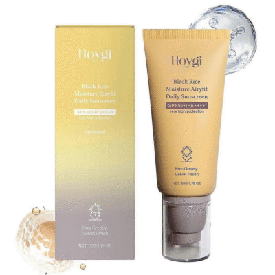 Haruharu Wonder Black Rice Moisture Airyfit Daily Sunscreen SPF50+ Non Greasy Velvet Finish 50ml
