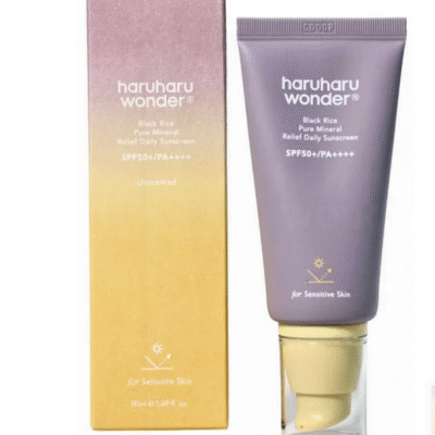 HARUHARU Black Rice Pure Mineral Relief Daily Sunscreen, 50mL