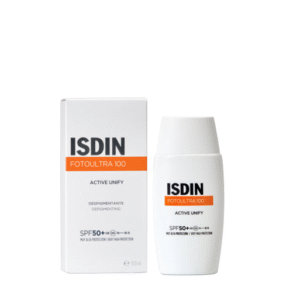 isdin foto ultra 100 active unify spf50+uvb uva pa++++50ml