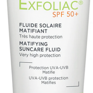 Noreva Exfoliac Mattifying Suncare Fluid SPF 50+ protective, matte fluid for the face SPF 50+