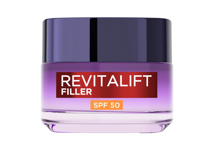 L'Oréal Paris Revitalift Filler Day Cream with Hyaluronic Acid Anti Wrinkle Cream SPF 50