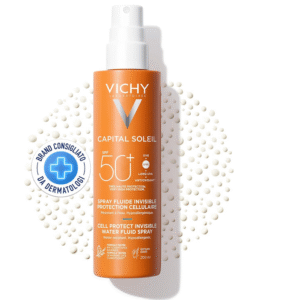 Vichy Capital Soleil Invisible Fluid Sunscreen Spray SPF50+ for Face and Body 200ml