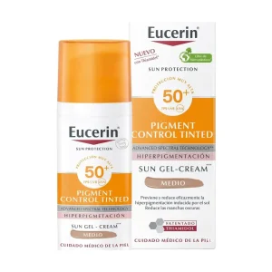EUCERIN SPF50+Pigment Control Tinted Sun Gel Cream Medio 50 ml