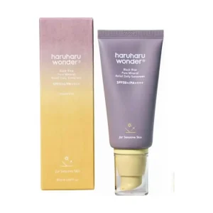 HARU HARU WONDER HARUHARU Black Rice Pure Mineral Relief Daily Sunscreen, 50mL
