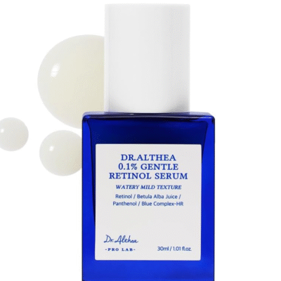 Dr.Althea 0.1 Gentle Retinol Serum - Korean skincare, 1.01fl.oz, Reduce Wrinkles, Fine Lines, & Signs of Aging, Gentle Skincare for Day & Night