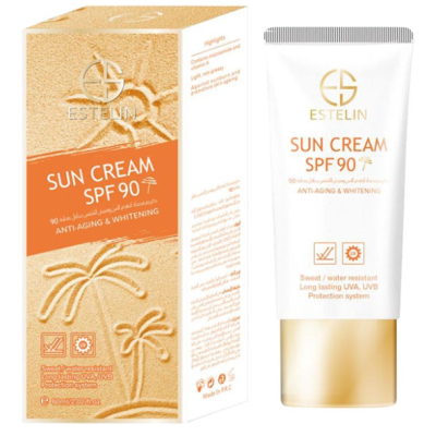 Estelin Es0022 Anti-Aging and Whitening Sun Cream Spf 90 Multicolour 60Ml