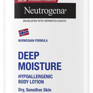 Neutrogena Deep Moisture Hypoallergenic Body Lotion For Dry And Sensitive Skin 400 ml.