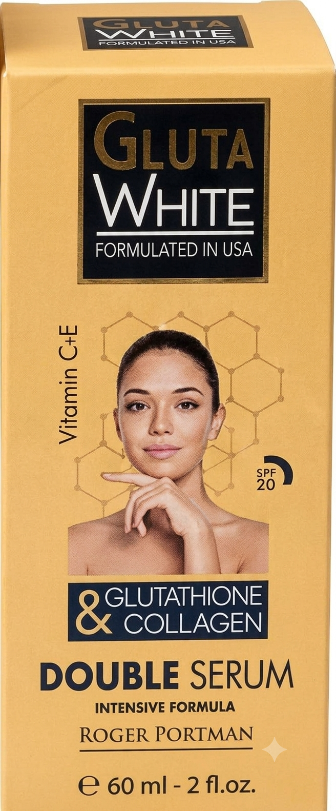 Gluta White Glutathione & Collagen Double Serum 60ml