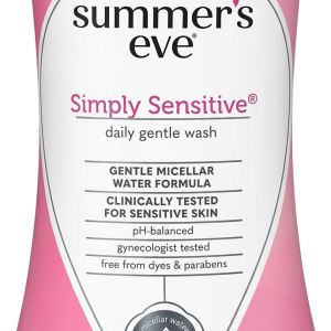 Summer’s Eve Simply Sensitive  Daily Refreshing Wash  266 ml