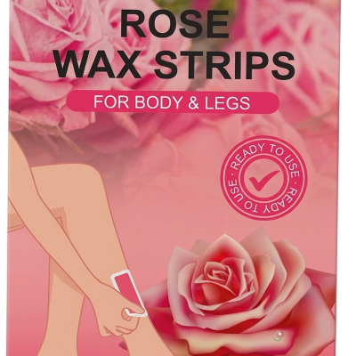 LAFRESH Rose  Wax Strips 20 pcs.For Body and Legs