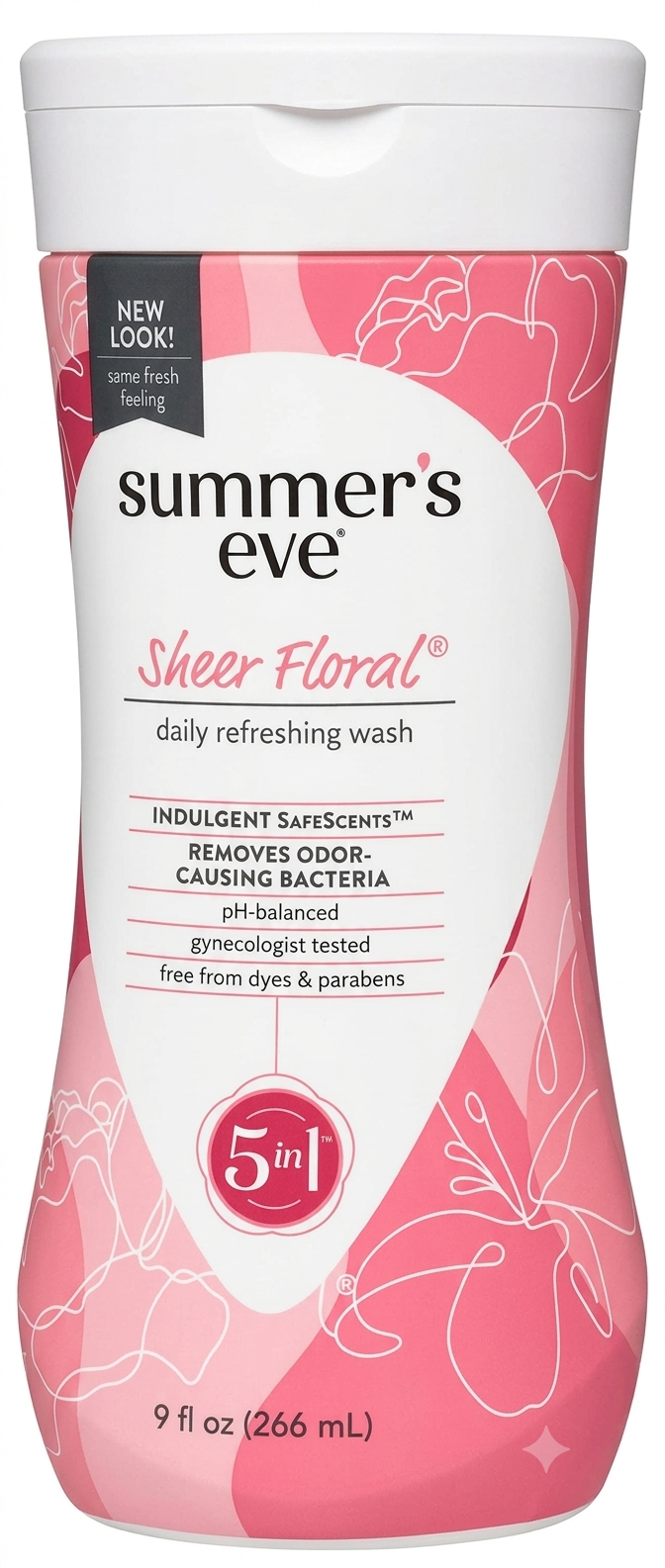 Summer’s Eve Sheer Floral Daily Refreshing Wash 266 ml