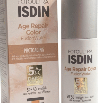 isdin fotoultra age repair fusion water spf 50 50 ml