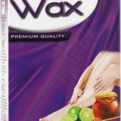 CARE LINE Strip Wax With Honey and Lemon 20 Strips – Ready-to-Use Hair Removal Wax Strips for Smooth Skin
