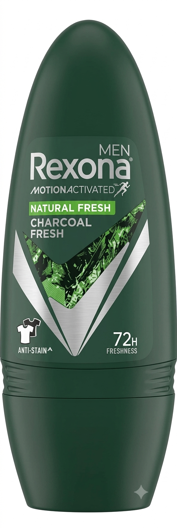 REXONA Motion Activated Natural Fresh Charcoal Fresh 72 H Freshness