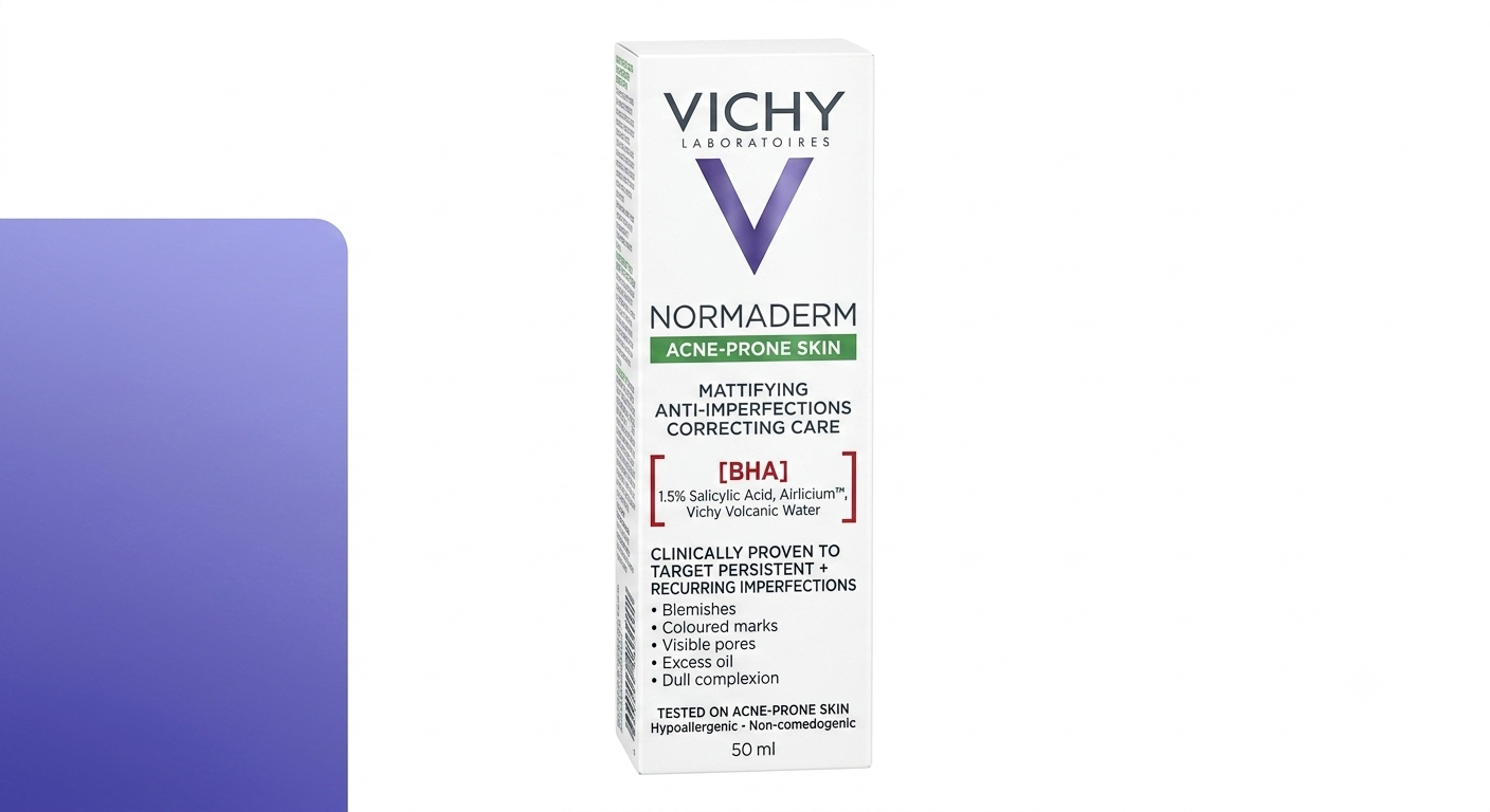 VICHY Normaderm Acne Prone Skin Mattifying Anti Imperfections Correcting Care 50 ml