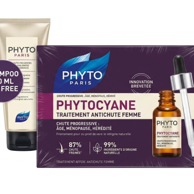 Phyto cyane Anti Hair Loss Progressive Treatment Women 12 x 5ml