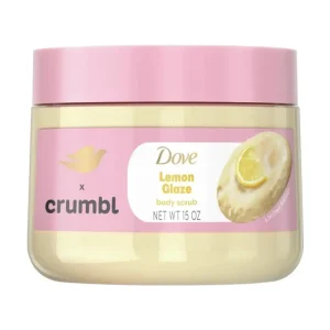 Dove Crumbl - Lemon Glaze - Body Scrub 15oz - Limited Edition