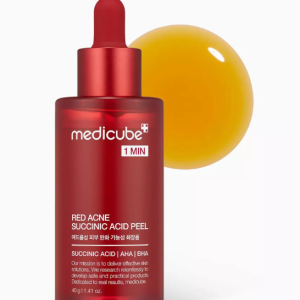 Medicube  Red Acne Succinic Acid Peel- Wash-off Resurfacing Serum, 40G