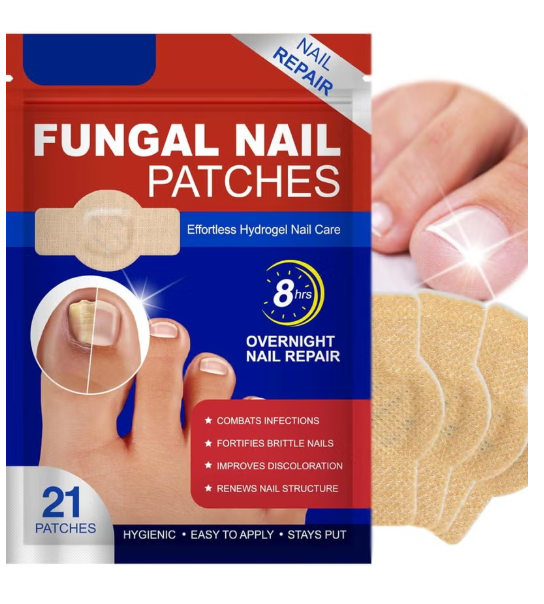 Fungal Nail Repair Patches – Effective Care Solution for Healthy, Strong Toenails. Easy-to-Use, Fast-Acting & Long-Lasting Results