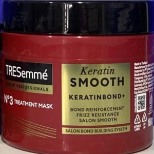 TRESemme Keratin Smooth Keratin Bond + No 3 Treatment Mask.