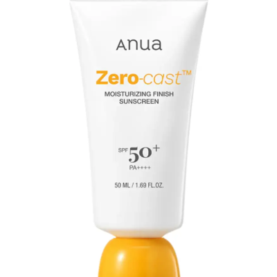 Anua Zero-Cast Moisturizing Finish Sunscreen SPF50+ Zero-Cast Moisturizing Finish Sunscreen