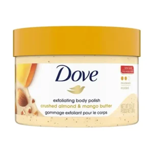 Dove Crushed Almond Mango Butter Exfoliating Body Polish Scrub 298 g