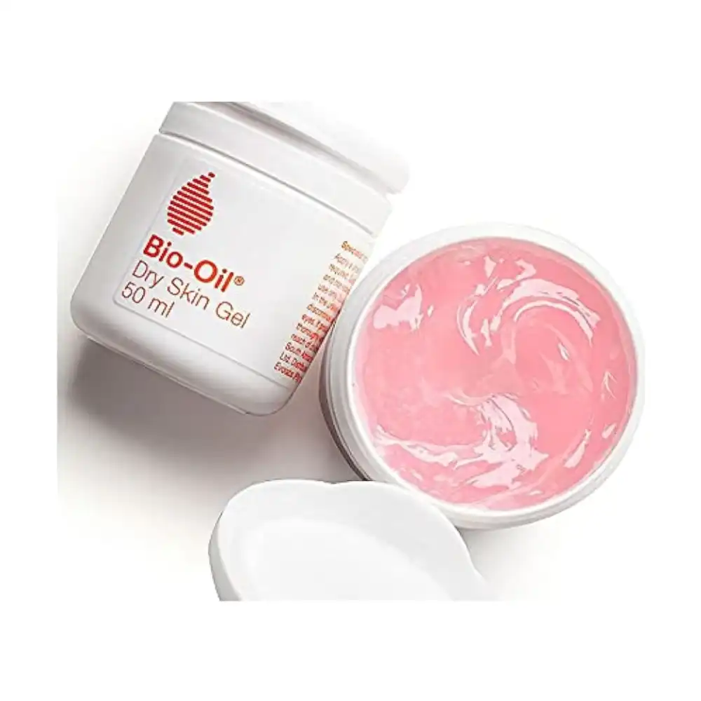 Bio-Oil Dry Skin Gel, Face and Body Moisturizer, Fast Absorbing Hydration,50 ml, with Soothing Emollients and Vitamin B3, Non-Comedogenic | Non-Comedogenic, Fast-Absorbing Gel, Sensitive & Dry Skin, Essential Oils, Hydrates Face and Body, Dermatologist Tested
