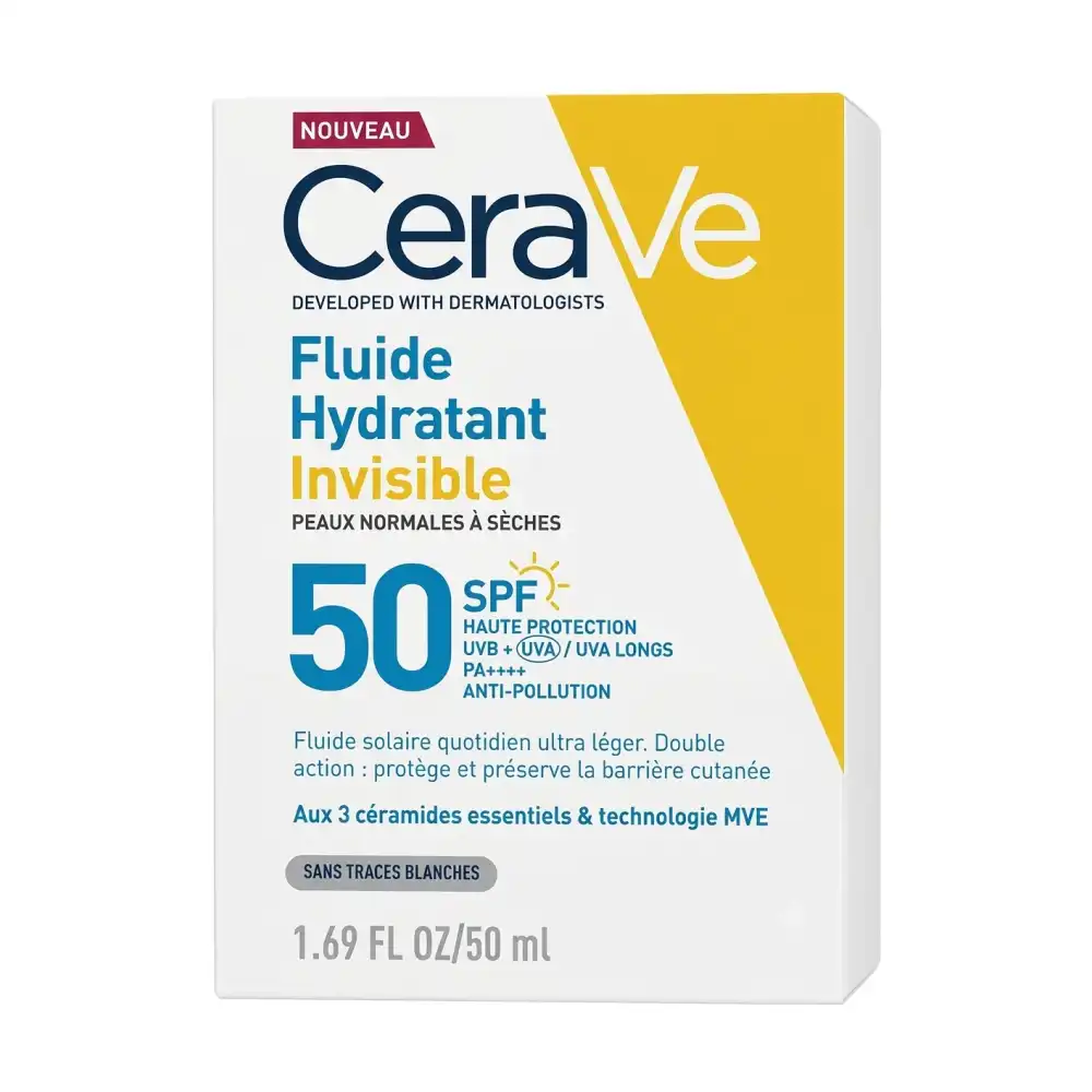 CeraVe Fluide Hydratant Invisible 50 SPF Sun Screen 50 ml