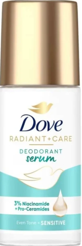 Dove Radiant + Care Deodorant Serum 45ml – 3% Niacinamide + Pro-Ceramides