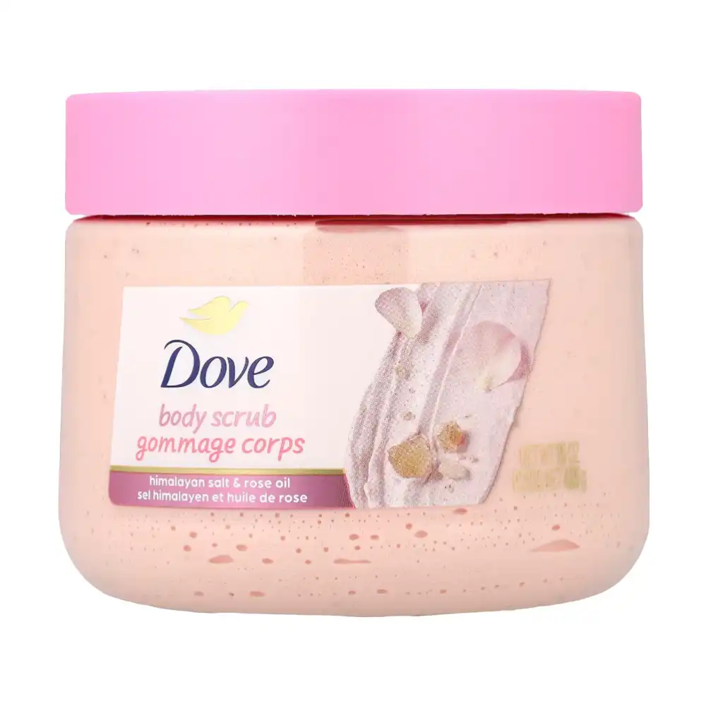 Dove, Body Scrub, Himalayan Salt & Rose Oil, 15 oz (425 g)