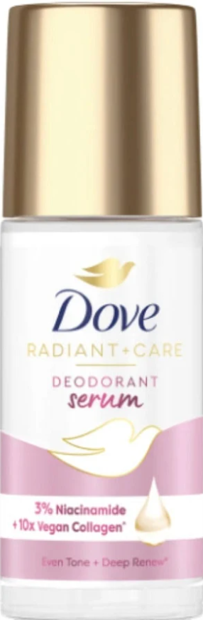 Dove Radiant+ Care Deodorant Serum Roll On 45ml