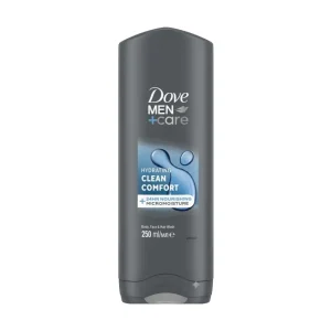 Dove, Men+Care, Body and Face  Hair Wash 250 ml Hydrating Clean Comfort