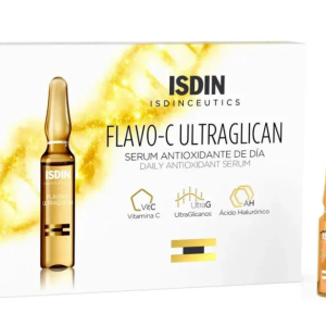 Isdin Isdinceutics Flavo-C Ultraglican Daily Antioxidant Serum Ampoules 2 mL 10's