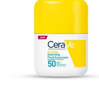 CeraVe Invisible Hydrating Fluid Sunscreen SPF50 50ml