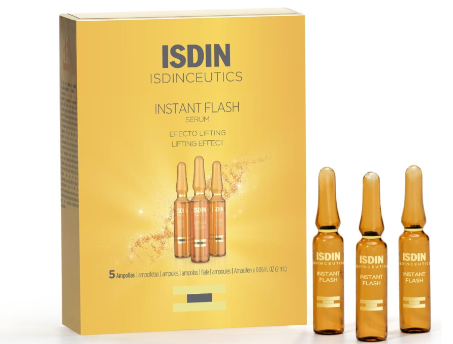 ISDIN Isdinceutics Instant Flash (5 Ampoules) Serum | Immediate Lifting Effect