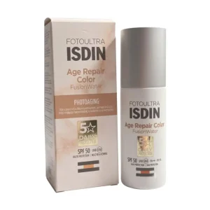 isdin fotoultra age repair fusion water spf 50 50 ml