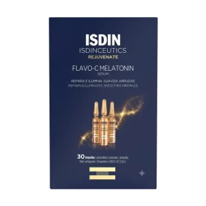 Isdin Isdinceutics Rejuvenate Flavo-C Melatonin 30 Ampoules Serum