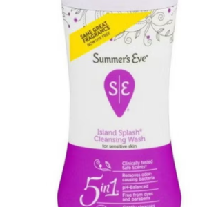 Summer's Eve Feminine Cleansing Wash For Sensitive Skin - Island Splash Purple 226ml
